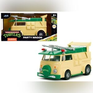 Jada Teenaged Mutant Ninja Turtles Hollywood Rides Party Wagon Die Cast Car